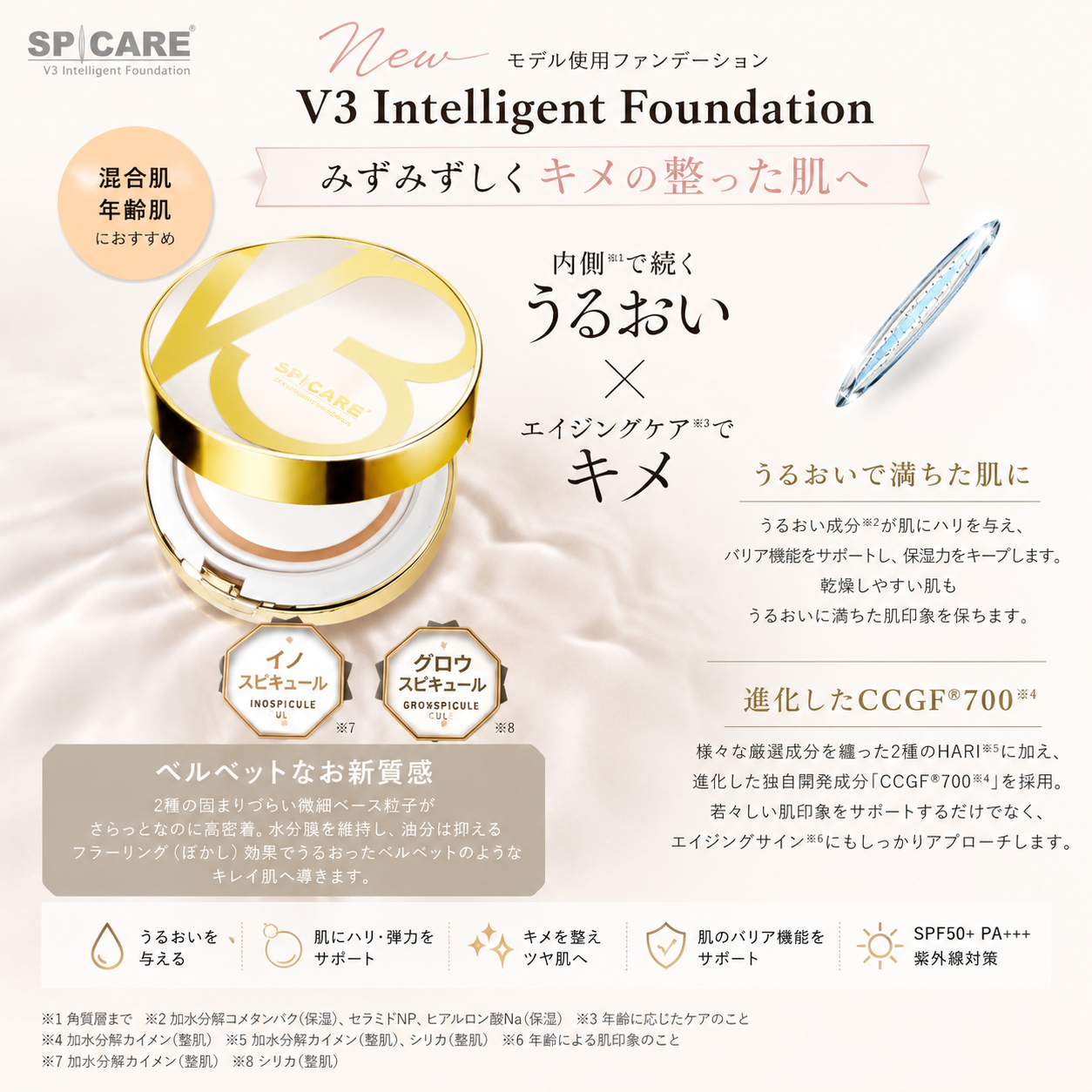 v3 インテリジェントファンデーション