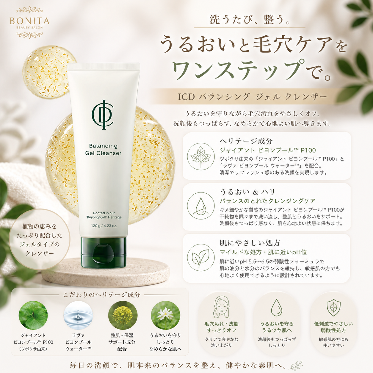 ICD バランシングジェルクレンザー