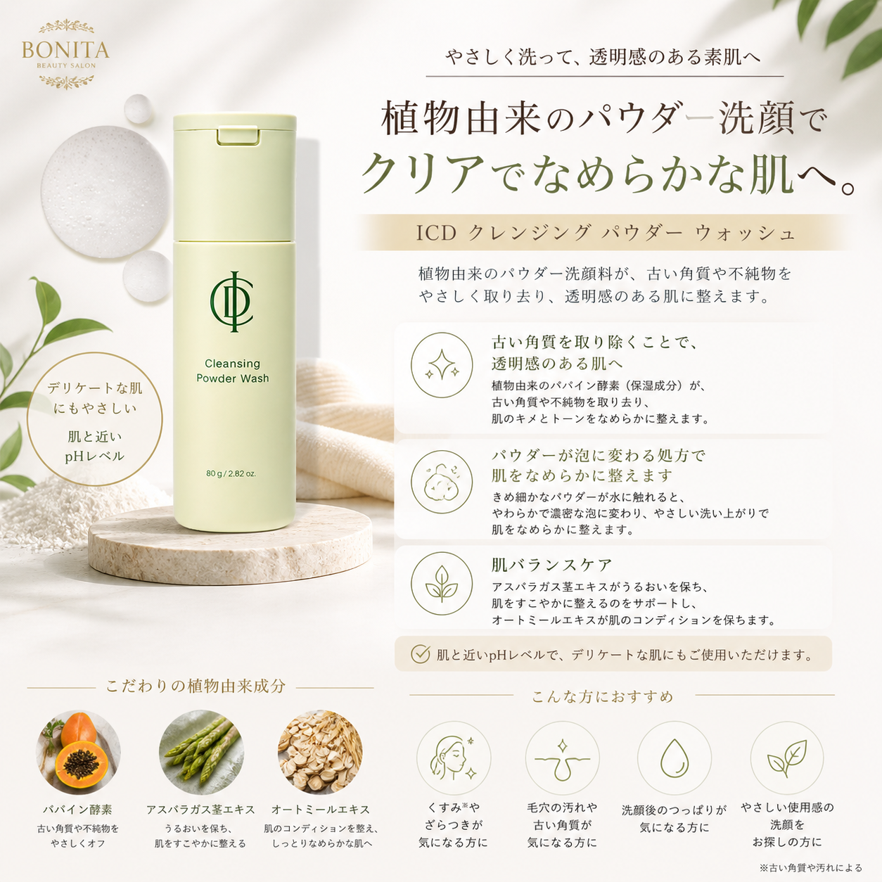 ICD クレンジングパウダーウォッシュ