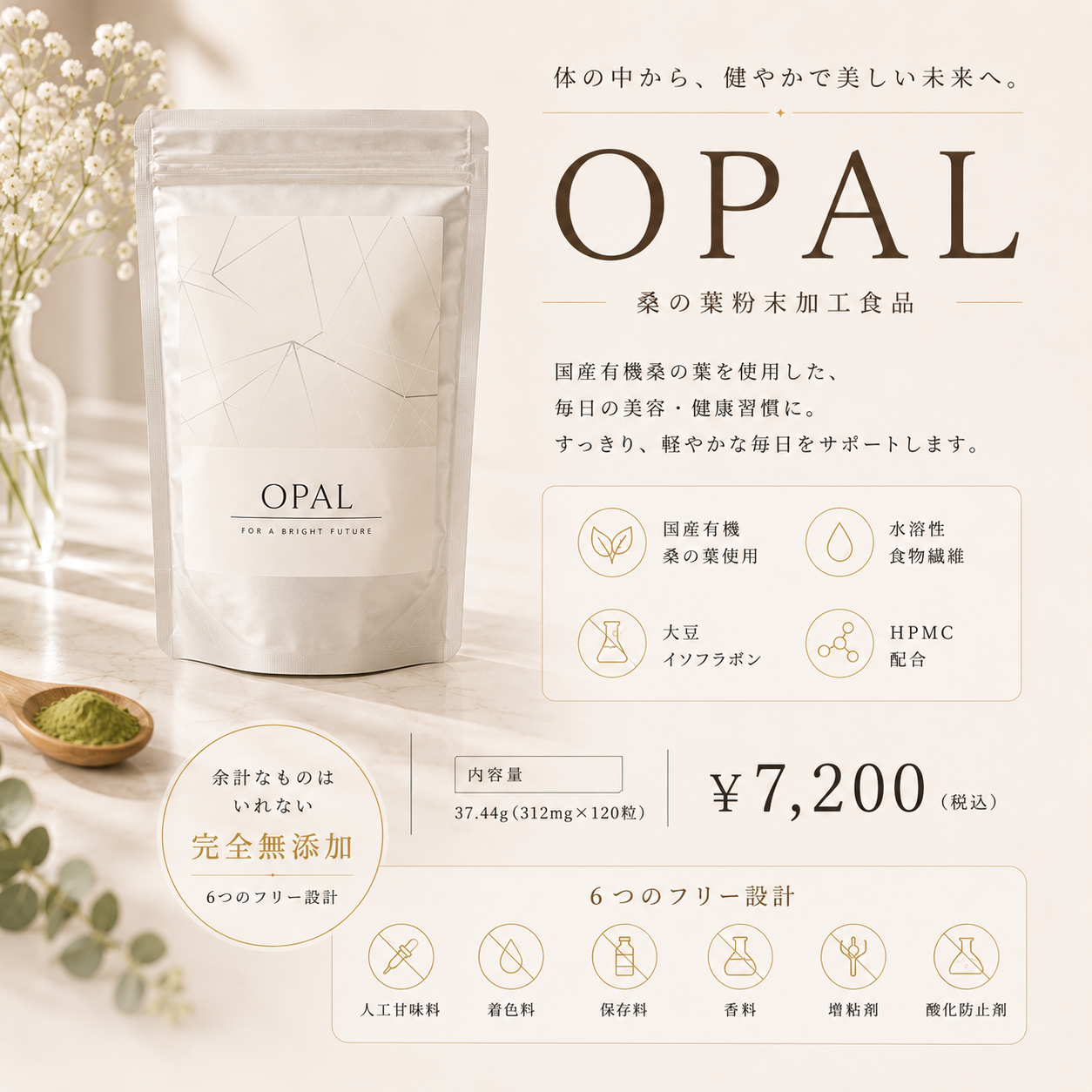 限定サイト販売！フェリチン鉄サプリ　opal