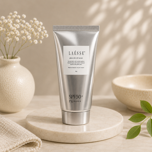 LAESSE glass skin UV serum